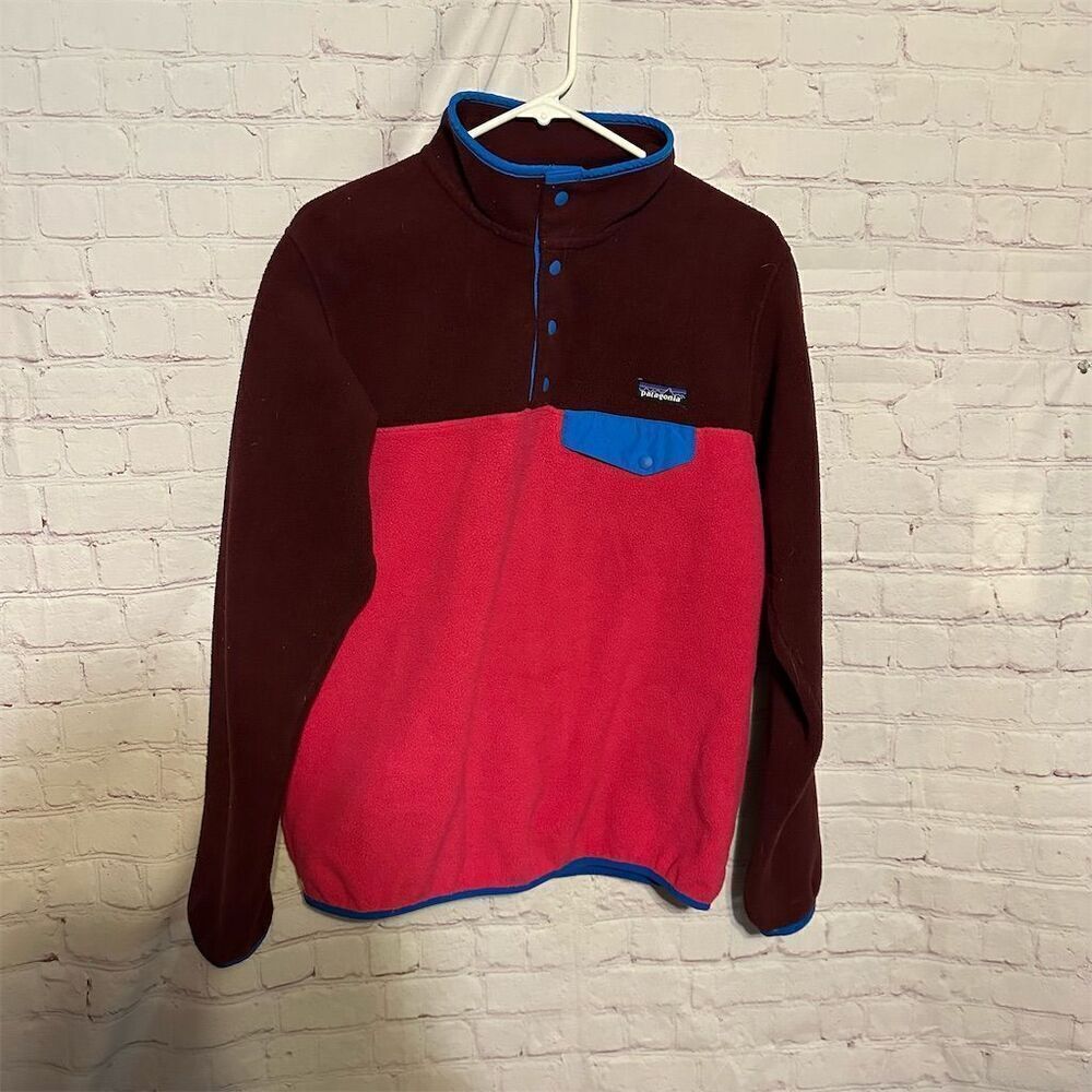 Patagonia Women's Snap-T Fleece Pullover Jacket Multicolor Size M